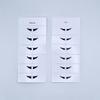 Nahrin Beauty Eye Liner Wings, Long Lasting Eye Liner Wings, Black Color, Semi-Matte Finish, 24 pairs (Black, Slim) view 3
