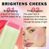 DAMUSI Cream Bronzer Stick Highlighter Stick Face Cream Contour Stick,Makeup Bronzer stick with Brush,Buildable Highlight Contour Makeup for Women (Rich Glow Bronzer Stick) view 3