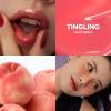 TPSY Juicy Lip Plumper (01 Tingling) - Coral Peach, Tinted Lip Plumping Gloss, Volumizing & Hydrating, for Fuller Lips, Non-Sticky Glossy Finish, Vegan view 3