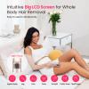 Laser Hair Removal, 25J Energy Triple-Pulse IPL Laser Hair Removal for Women, 12 cm Comfort Sapphire 37 F Ice-Cooling Contact, Hair Removal Device for Armpits Legs Arms Bikini Line view 4