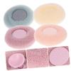 COLLBATH 4pcs Bath Shower Scrubber Exfoliating Body Wash Cup Design for Convenient Use for Family Bathing Routine and Dead Skin Removal Light view 2