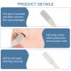 Andibro 4Pcs 2-in-1 Nasal Hair Cutter, Double Sided Nose Hair Knife 360 Rotating Nose Hair Trimmer Manual Nostril Hair Remover Tool for Women Men view 4