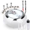 3-IN-1Microdermabrasion Machine and Crevice Weeding Brush with 2 Heads&Scraping Hook, A Hand Puller Tool, Moss Remover with Steel Handle for Cleaning Paving Joint Paver Sidewalk Patio Stone Drivewa view 2