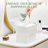 Briwooody Disposable Face Towel Storage Box Compatible with XL Acrylic Container Wall Mounted Clean Towel Holder for Facial Washcloth Supplies(Clear) view 4