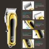 IBDRYKK Pro Hair Clipper, Hair Trimmer Professional Hair Clipper Cordless Haircut Machine Adjustable Portable Rechargeable Hair Trimmer for Men(Silver with Box) view 2