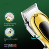 IBDRYKK Pro Hair Clipper, Hair Trimmer Professional Hair Clipper Cordless Haircut Machine Adjustable Portable Rechargeable Hair Trimmer for Men(Silver with Box) view 4