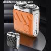 huyantie Luggage Electric Shaver,Mini Electric Shaver,Portable Electric Razor for Men,Wet & Dry Shaving,Rechargeable Cordless Rotary Shaver IPX7 Waterproof (Orange) view 2