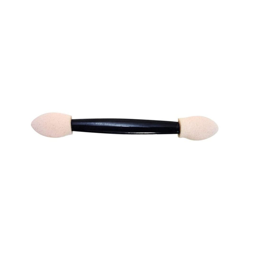 50 Pack Eyeshadow Brushes Disposable Dual Sided Eyeshadow Brush Sponge Tipped Oval Makeup Applicator Makeup Brush, Makeup Brushes