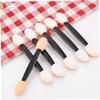 50 Pack Eyeshadow Brushes Disposable Dual Sided Eyeshadow Brush Sponge Tipped Oval Makeup Applicator Makeup Brush, Makeup Brushes view 4