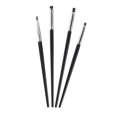 LALADEFIEE 4pcs Eyeliner Brush Precision Eye Makeup Application Fine Detail Eyeliner Brushes Comfortable Grip for Effortless Looks for Makeup Enthusiasts