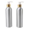 Sorandy Aluminum Pump Bottle Dispenser, Refillable Empty Essential Oil Aluminum Bottle Liquid Soap Pump Bottle for Body Wash, Moisturizer, Face Cream, Liquid Soap for Most Oil Heaters view 1