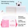 100 Cleansing Tissues, Disposable Cotton Towel, 20 X 20 Cm/7.9 X 7.9 Inch, Cotton Pads for Makeup, Private Parts Care, view 3