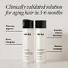 Arey Shower Duo | Daily Wash Shampoo and Smooth Conditioner Set | Delay + Reduce the Signs of Aging Grey Hair | Retain Moisture, Promote Smoothness | Vegan, Gluten-Free & Cruelty Free (2 Pack) view 2