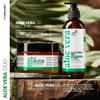 artnaturals Aloe Vera Gel Set - JUMBO 20oz - Sunburn Relief & Hydration for Face, Body, Scalp & Hair - Calming Moisturizer After Sun Exposure - Freshly Harvested within 12 Hours view 2