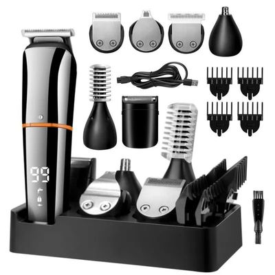 11 In 1 Digital Display All In One Hair Trimmer For Men Eyebrow Beard Trimmer Electric Hair Clipper Grooming Kit Haircut