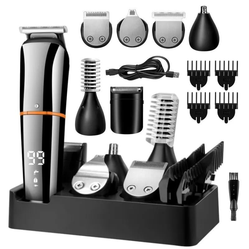 11 In 1 Digital Display All In One Hair Trimmer For Men Eyebrow Beard Trimmer Electric Hair Clipper Grooming Kit Haircut