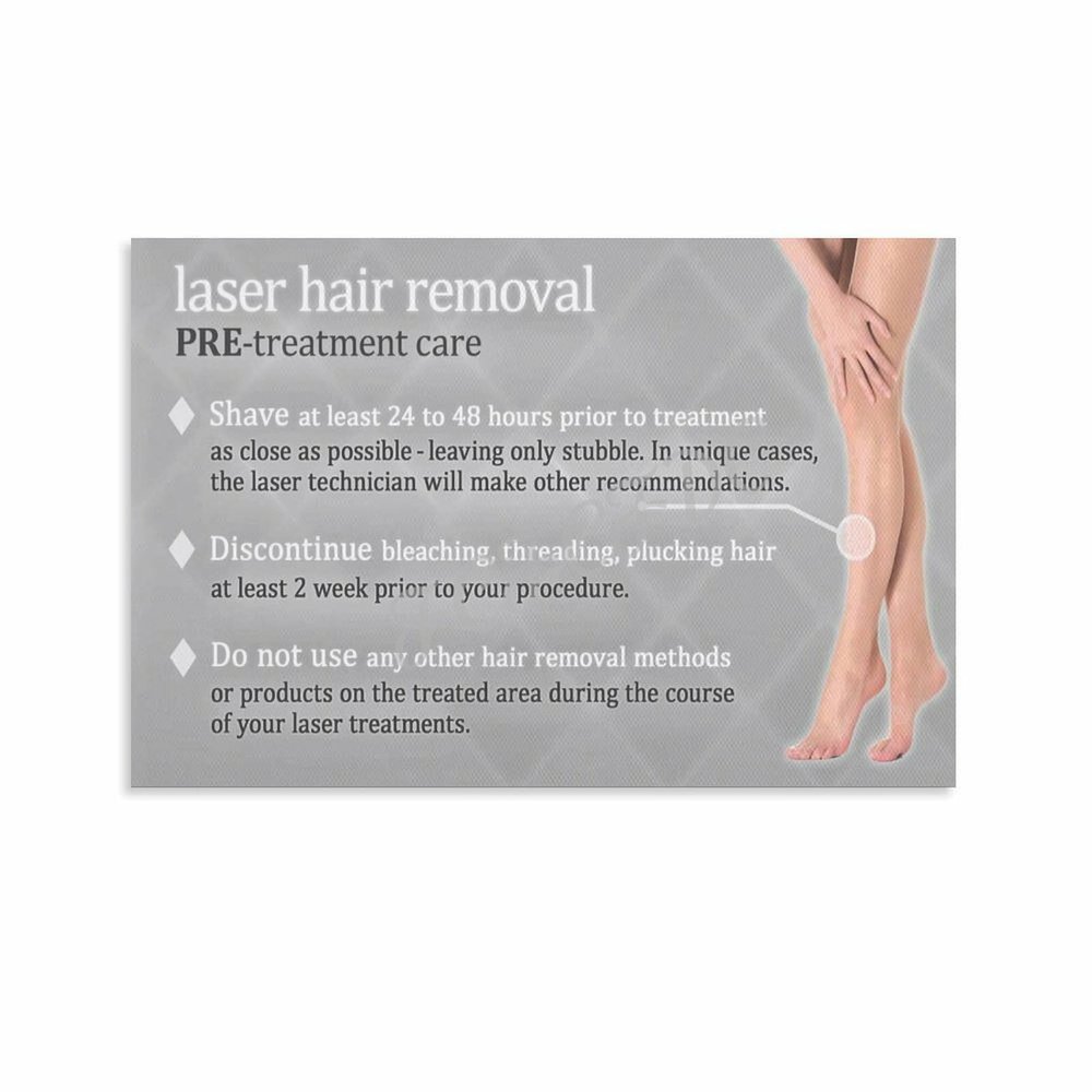 LHGVQXZA Beauty Salon Hair Removal Poster Beauty Spa Decoration Poster Laser Hair Removal Poster4 Canvas Painting Wall Art Poster for Bedroom Living Room Decor 24x16inch(60x40cm), Unframe-style