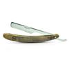 Generic Straight Edge Razor for Men, Stainless Steel Blade Arm Barber Razor with Walnut Wood Handle, Shaving Razor for Close Shaving, Manual Men's Beard Cut Throat Shavette Almaz Razor, brown view 2