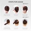100PCS Sets Beige Hair Nets Invisible and U Shaped Hair Pins Set, 50pcs Bun Hair Nets for Bun, 50pcs Hair Bun Pins for Women, Girls, Ballet Bun(100PCS Sets,Beige) view 2