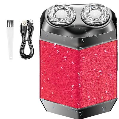 NinthAvenue Basics Men's Shaver, Electric Razor for Men Mini-Shave Portable Electric Shaver Pocket Size Portable Shaver Wet/Dry Men Razor USB Rechargeable