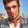 12 Sheets Halloween Face Tattoo Set, 4 Sheets Malone Tattoos Rapper Prisoner, Malone Face Tattoo Sticker For Adults Women Men, Small Fake Gothic Halloween Costume Temporary Tattoos Skull Kits view 4