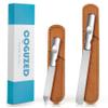 CoguZed 2 PCS Stainless Steel Nail File, Double Sided Metal Nail Files for Natural Nails, Heavy Duty Reusable Fingernail & Toenail File for Men & Women, Salon & Travel Use view 1