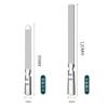 CoguZed 2 PCS Stainless Steel Nail File, Double Sided Metal Nail Files for Natural Nails, Heavy Duty Reusable Fingernail & Toenail File for Men & Women, Salon & Travel Use view 2