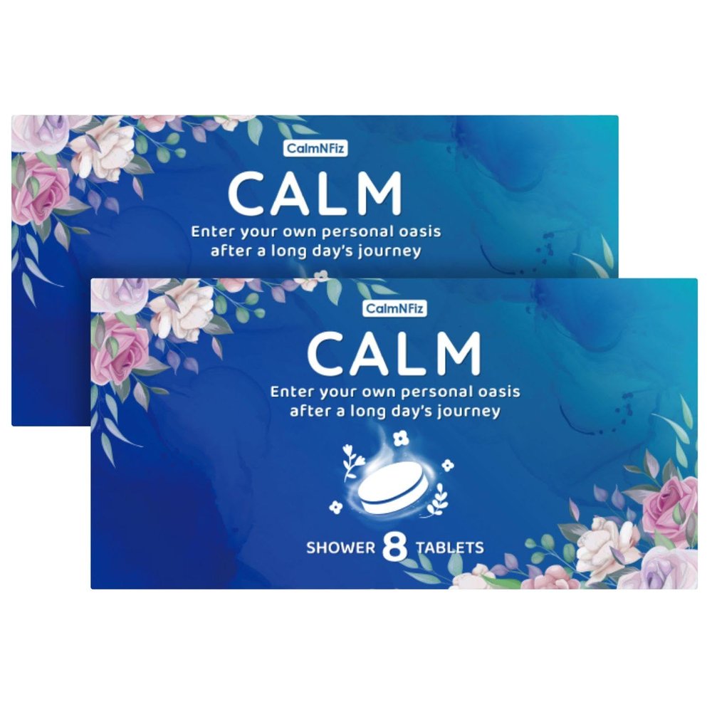 CalmNFiz Shower Steamers Aromatherapy 16 Pack Gifts for Women, Shower Bombs with Essential Oils, Self Care Relaxation, Easter Basket Stuffers, Birthday Gifts for Mom Wife
