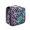 Hanging Toiletry Bag Leopard Shimmering in The Light Travel Makeup bag for Toiletries Portable Travel Toiletry Organizer Cosmetic Bags with Hanging Hook view 1