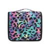 Hanging Toiletry Bag Leopard Shimmering in The Light Travel Makeup bag for Toiletries Portable Travel Toiletry Organizer Cosmetic Bags with Hanging Hook view 2