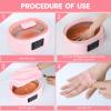 Ananelleo Paraffin Wax Machine for Hand and Feet - 3500ml Hot Wax Hand Wax Machine with 6 Pcs Paraffin Bath Wax, Auto-time and Keep Warm Paraffin Hand Wax Machine(Pink) view 3