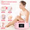 Ananelleo Paraffin Wax Machine for Hand and Feet - 3500ml Hot Wax Hand Wax Machine with 6 Pcs Paraffin Bath Wax, Auto-time and Keep Warm Paraffin Hand Wax Machine(Pink) view 4
