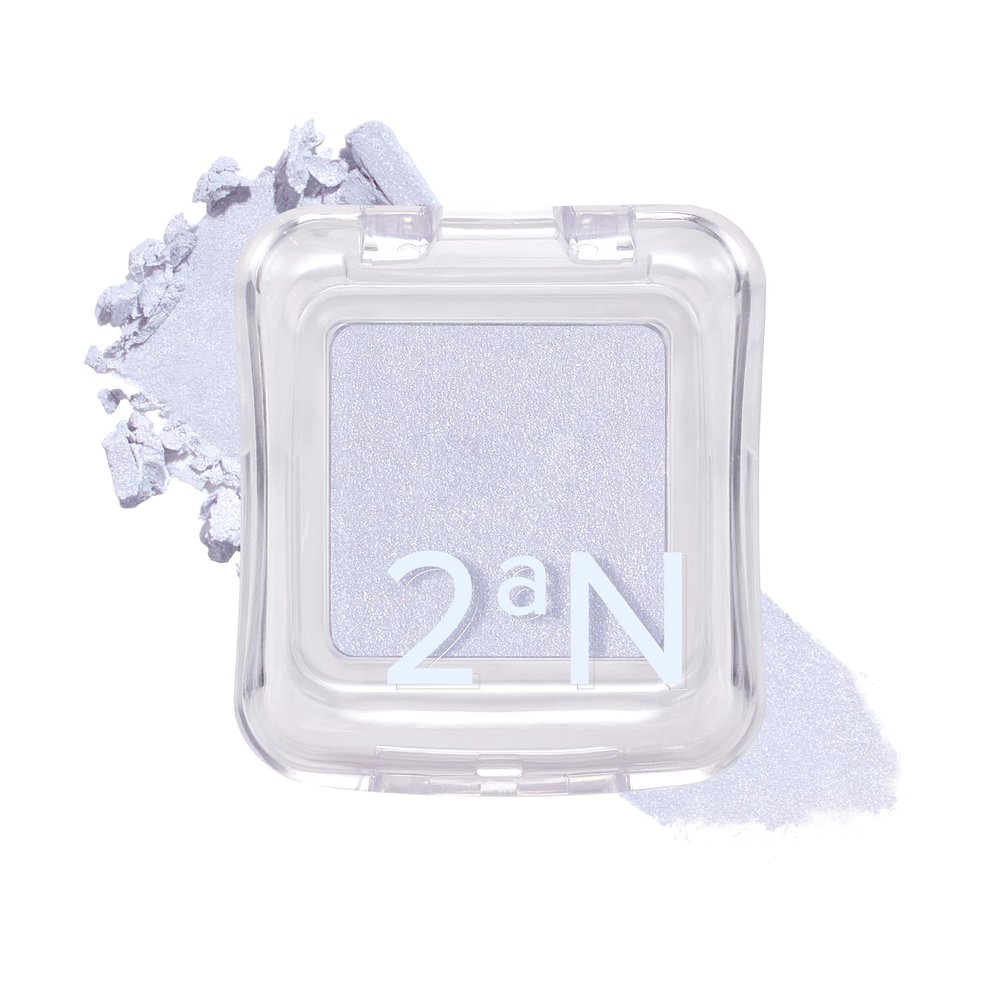 2aN Pure Glash Highlighter Glass-Like Sheen Powder Highlighter for a Natural, Radiant Glow | Buildable, Long-Lasting, Lightweight Formula (WAVE, 0.8oz)