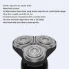 CHMINGYUE S300 Electric Razor Replacement Cutter Head Parts Fit For Xiaomi Mijia S300 S500 S500C Electric Razor Cutter Head Three Cutter Heads, Black view 3