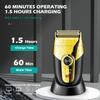 NinthAvenue Basics Men's Shaver, Shaver Professional Hair Trimmer Waterproof Razor Reciprocating Shaving Machine Digital Display Razors for Shaving Men view 3