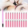 Guapa Professional Manual Microblading Pen Kit with 20 Disposable Microblading Needles - Matte Black/Pink Pen,Ergonomic Design for Eyebrow and Lip Tattooing (Kit 1-Pink) view 2
