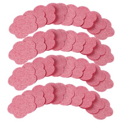 HAPINARY 60pcs Wood Pulp Compressed Facial Sponges Flower Shape Makeup Removal Pads for Gentle Cleansing and Exfoliating for Daily Use and Travel Soft Biodegradable