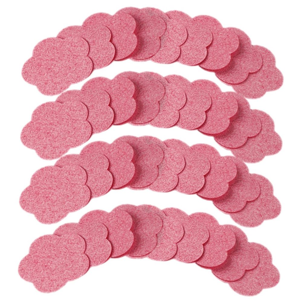 HAPINARY 60pcs Wood Pulp Compressed Facial Sponges Flower Shape Makeup Removal Pads for Gentle Cleansing and Exfoliating for Daily Use and Travel Soft Biodegradable