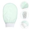 TOVINANNA Exfoliating Back Glove, Shower Mitt Back Washer Body Bath Towels Scrubber Skin Cleaning Brush Pad Texture view 3