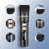 FFCJJD Hair Clippers for Men, Clippers for Hair Cutting, Rechargeable Cordless Hair Trimmers with Charging Stand, Hair Cutting Kits for Family, for Men Dad Boyfriend Husband view 3