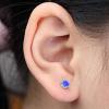 Disposable Ears Piercing Guns, Easy Self Piercing Kit with Stainless Steel CZ Stud Earrings, Suitable Anyone Wanting to Pierce Ears at Home (Blue) view 3