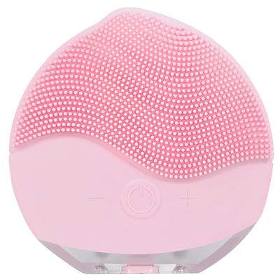 CoIerina Facial Cleansing Brush | Anti Aging Face Massager | Enhances Absorption of Facial Skin Care Products | for Clean & Healthy Face Care | Simple & Easy | Waterproof (Pink)