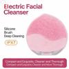 CoIerina Facial Cleansing Brush | Anti Aging Face Massager | Enhances Absorption of Facial Skin Care Products | for Clean & Healthy Face Care | Simple & Easy | Waterproof (Pink) view 2