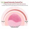 CoIerina Facial Cleansing Brush | Anti Aging Face Massager | Enhances Absorption of Facial Skin Care Products | for Clean & Healthy Face Care | Simple & Easy | Waterproof (Pink) view 3