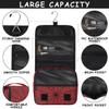 ADTASU Kids Hanging Toiletry Bag for Boys - Waterproof Makeup Cosmetic Dopp Kit Spider Web Shaving Bags for Travel Picnic Camping view 4