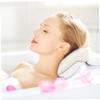 COLLBATH Relaxing Bathtub Pillow with Strong Suction Cups for Neck and Back Support Pu Foam Headrest for Soaking Tub Comfortable Spa Accessories for Home Use view 2
