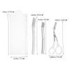 Beatifufu 1set Eyebrow Shaping Kit Lightweight Eyebrow Trimmer Scissors and Razor for Precision Grooming Portable Beauty Tool for Travel and Everyday Use view 4