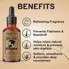 NinthAvenue Basics Fullligh.t Tech Beard Oil for Men Fast Growth and Soft Beard with Natural Ingredients Beard Growth Oil for Men Nourishes and Strengthens Uneven Patchy Beard Fix - (30ml), White view 4