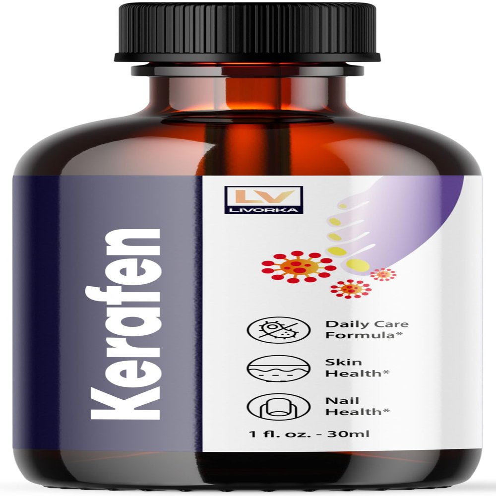 LIVORKA Kerafen Toenail Liquid, Kerafen, Kerafen For Toenail, Kerafen Bottle, Kerafen Drops, Kerafen Drops for Nails, Kerafen Liquid, Kerafen Nail, 1 Bottle