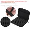 63 Slots Portable Aromatherapy Essential Oil Storage Bag Case Box Organize, Large Capacity, Crash Proof Design, Lightweight and Portable, Ideal for Travel and Home Use (Black) view 2
